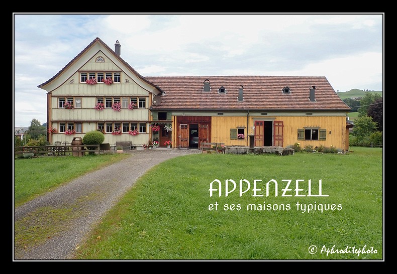 Appenzell Et Ses Maisons Typiques